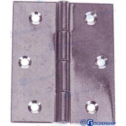 DOOR HINGE INOX  0,6MM  40X50 MM (2)