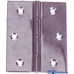 DOOR HINGE INOX 50*70*0.8 (Pack 2)