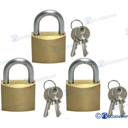 MARINE PADLOCK 30 MM. (3)