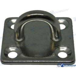 SQUARE EYE PLATE  6X35X40MM (10)