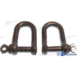 DEE SHACKLE HOT D. GALV. 8MM  (PACK 2)