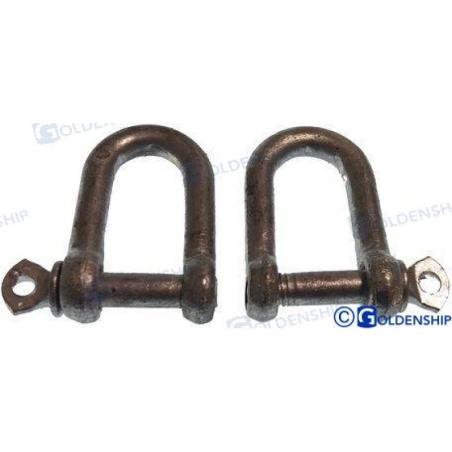 DEE SHACKLE HOT D. GALV. 8MM  (PACK 2)