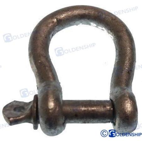 BOW SHACKLE HOT D. GALV. 20MM