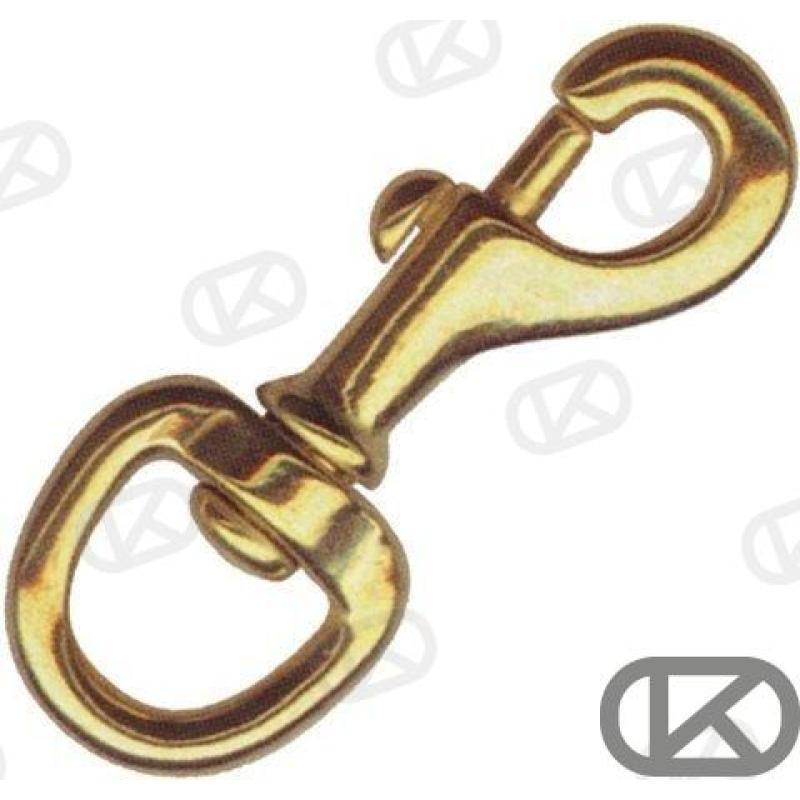 BRONZE SNAP-HOOK 110MM.