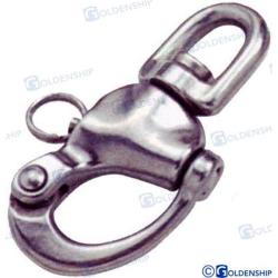 SWIVEL SNAP SHACKLE AISI-316 80 MM.