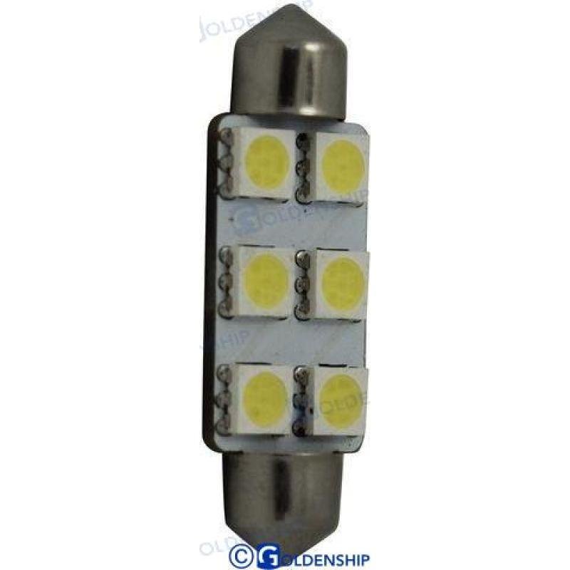 BULB FESTOON 6LED 1,3W 10/30V (2)