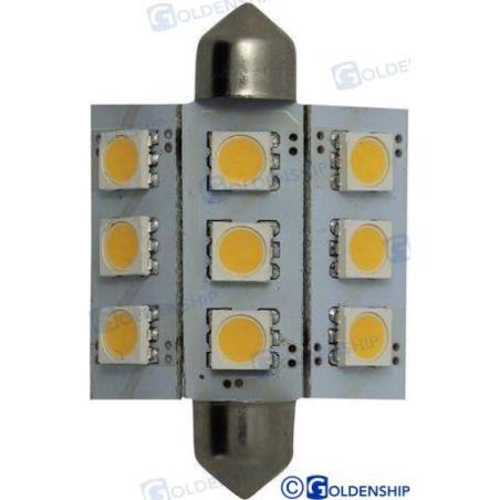 BULB FESTOON 9LED 2W 10/30V