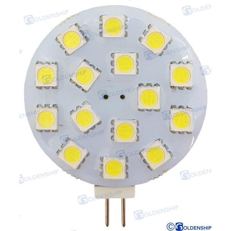 BULB G4  HORIZONTAL  15LED 3W 12/30V