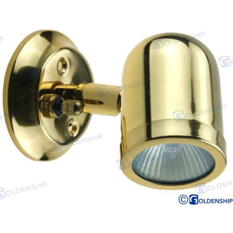 BULKHEAD LIGHT BRASS