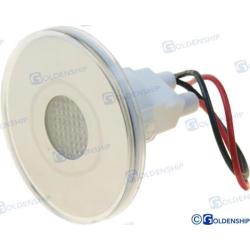 LED ROUND EXTERIOR LIGHT SS WHITE