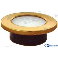 ROUND EXTERIOR DOME SS. LIGHT 4""