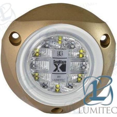 LUZ SUBMARINA BRONCE BLANCA 100X19 MM