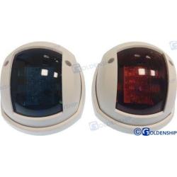 PAIR VERTICAL NAV.LIGHTS WHITE - LED