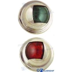 PAIR VERTICAL NAVIGATION LIGHTS 304 SS L