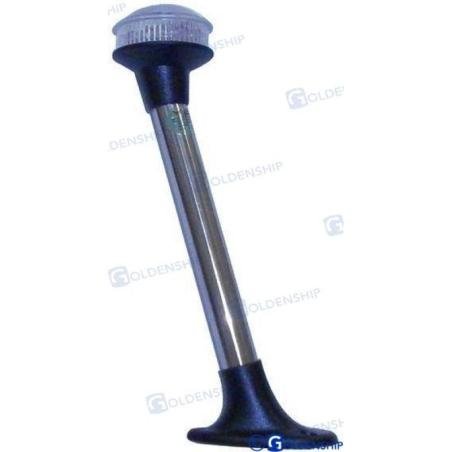 FLAT AMOUNT ALL ROUND LIGHT 9"" LED BLACK