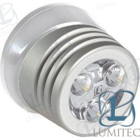 DECK LIGHT, BRUSHED, 5K WHITE, WHITE BAS