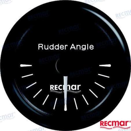 RUDDER ANGLE 0/190º R-L BLACK