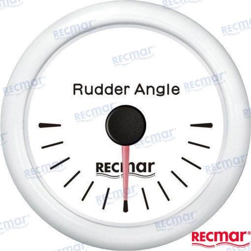 RUDDER ANGLE 0/190º R-L WHITE