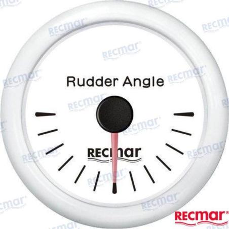 RUDDER ANGLE 0/190º R-L WHITE