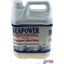 SEAPOWER CLEANER & WAX 5 LT.