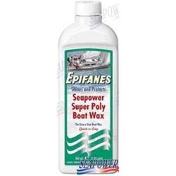 SEAPOWER SUPER POLY BOAT WAX 500ML.