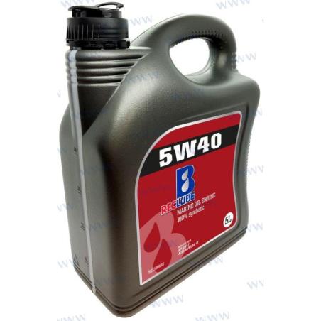 MARINE ENGINE OIL 100% SYNT. 5W40-5L x3