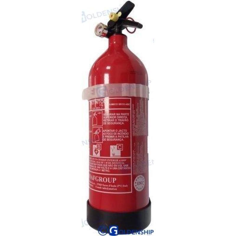 ALUM. FIRE EXTINGUISHER 2 KG. ABC