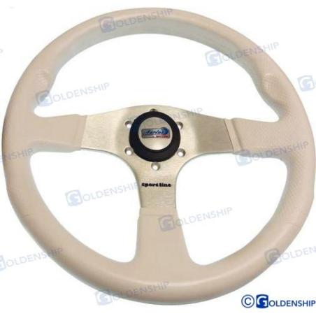 STEERING WHEEL ATLANTIC 350 MM. WHITE