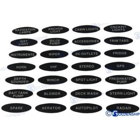 STICKER LABEL SET FOR GS11180/GS11181