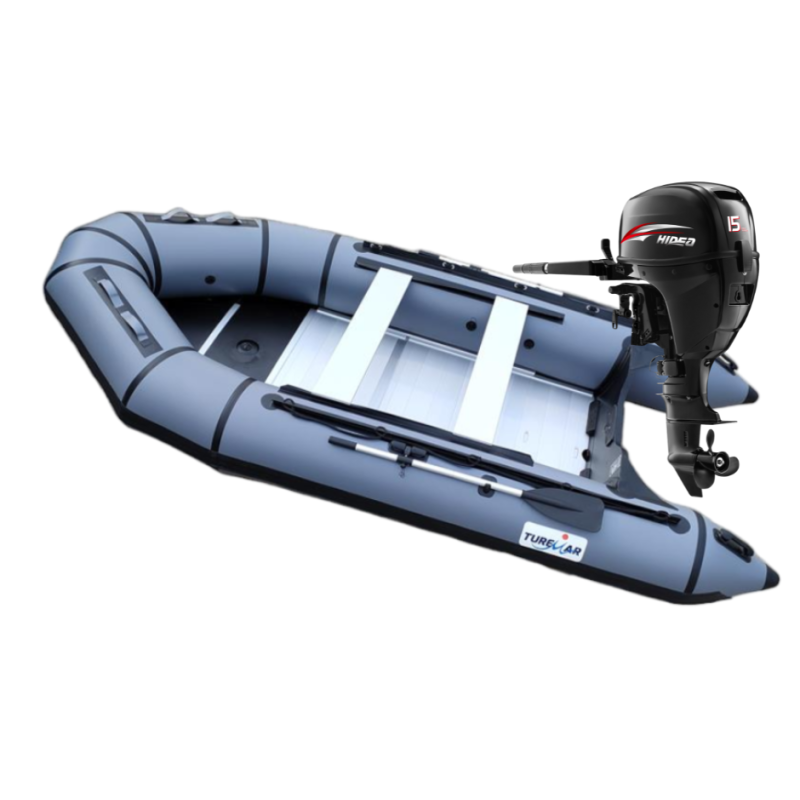 PACK EMBARCACION RIB400 ALU + HIDEA 15HP IB