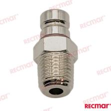 ENTRONQUE LATON NPT 1/4""X3/8"" (2)
